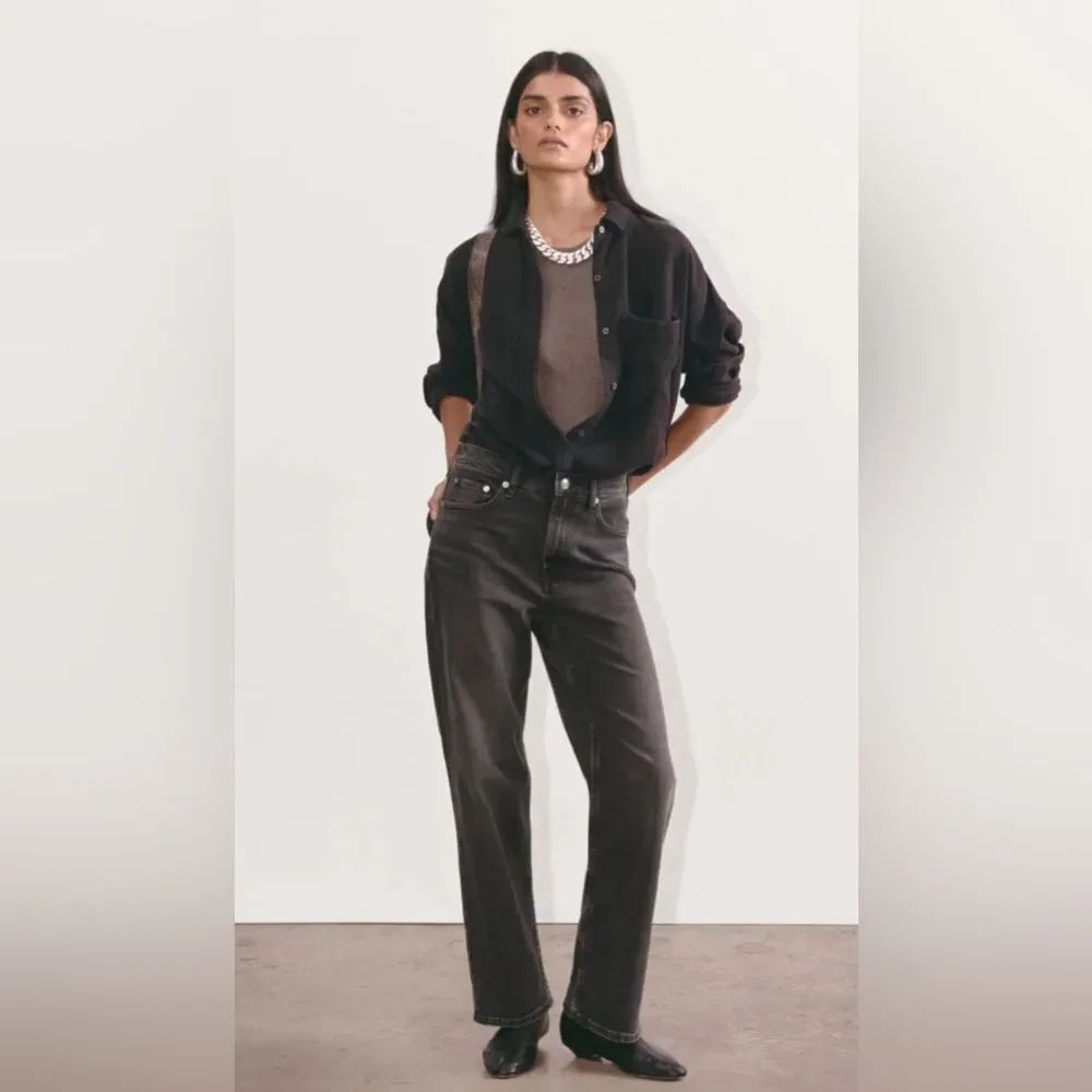 New Everlane The Cheeky Straight Jean in Night Size 32